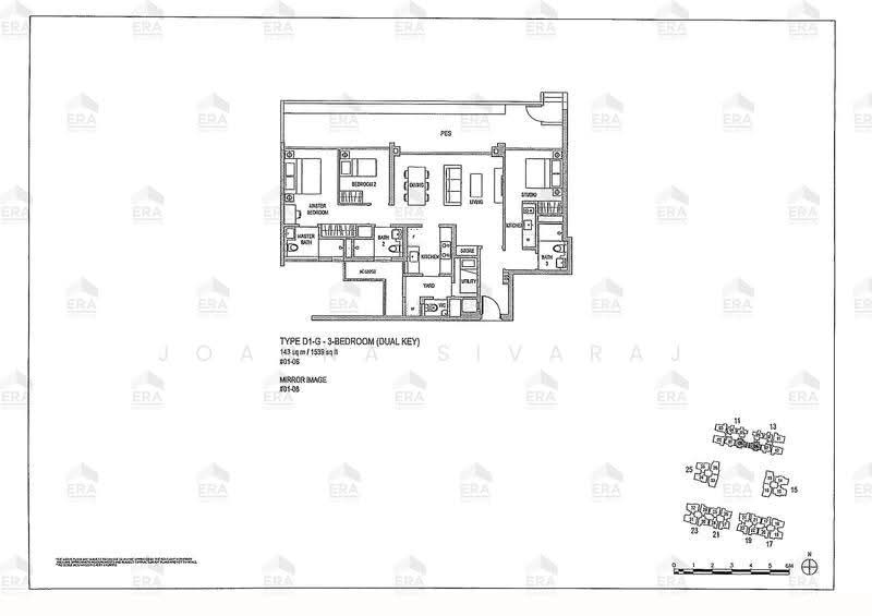 The Topiary, 13 Fernvale Lane, Seletar / Yio Chu Kang, 3 Bedrooms, 1,539 sqft, Condominium For Sale, by Joanna Sivaraj, 500259711 - PropertyGuru.com.sg