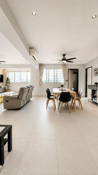 206 Clementi Avenue 6, 206 Clementi Avenue 6, Buona Vista / West Coast / Clementi New Town, 4 Bedrooms, 1,657 sqft, HDB Flat For Sale, by Jose Loh Zhenhao, 500259771 - Living Room - PropertyGuru.com.sg