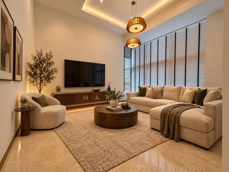 Marina Bay Residences, 18 Marina Boulevard, Boat Quay / Raffles Place / Marina, 5 Bedrooms, 3,972 sqft, Condominium For Rent, by Martin Yeo, 500259792 - Living Room - PropertyGuru.com.sg