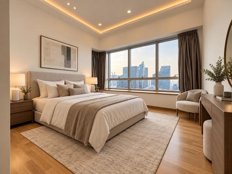 Marina Bay Residences, 18 Marina Boulevard, Boat Quay / Raffles Place / Marina, 5 Bedrooms, 3,972 sqft, Condominium For Rent, by Martin Yeo, 500259792 - Bedroom - PropertyGuru.com.sg
