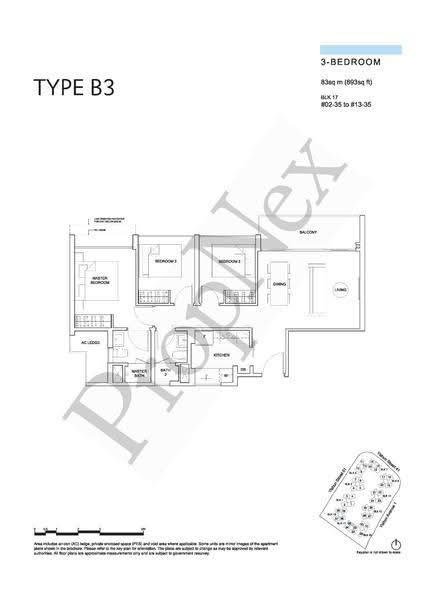 The Criterion, 17 Yishun Street 51, Sembawang / Yishun, 3 Bedrooms, 893 sqft, Condominium For Sale, by Eric Yam, 500259807 - PropertyGuru.com.sg