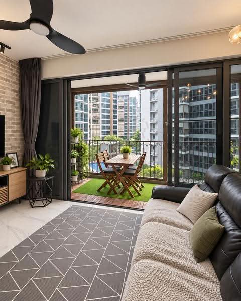 The Criterion, 17 Yishun Street 51, Sembawang / Yishun, 3 Bedrooms, 893 sqft, Condominium For Sale, by Eric Yam, 500259807 - Living Room - PropertyGuru.com.sg
