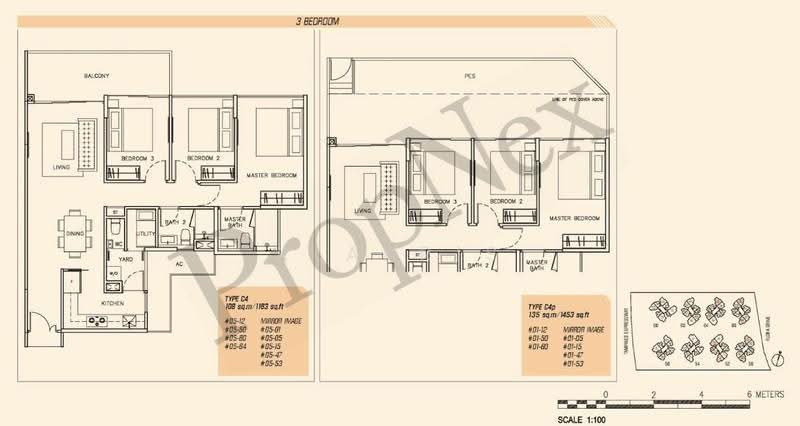 Parc Olympia, 60 Flora Drive, Changi Airport / Changi Village, 3 Bedrooms, 1,453 sqft, Condominium For Sale, by Klarris Leong, 500259833 - PropertyGuru.com.sg