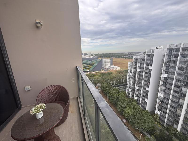 The Tapestry, 61 Tampines Street 86, Pasir Ris / Tampines, 1 Bedroom, 441 sqft, Condominium For Sale, by Edwin Kheng, 500259886 - Balcony - PropertyGuru.com.sg