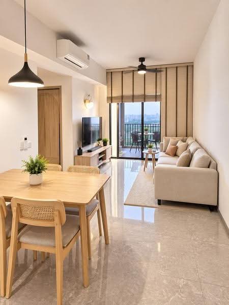 Sengkang Grand Residences, 78 Compassvale Bow, Hougang / Punggol / Sengkang, 2 Bedrooms, 678 sqft, Condominium For Sale, by Emily Lai, 500259889 - Living Room - PropertyGuru.com.sg