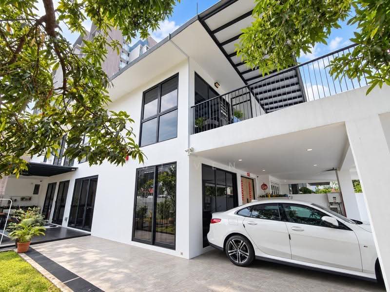 RARE 4,397SQFT FH CORNER TERRACE | MODERN REBUILT HOME | KOVAN, Hougang / Punggol / Sengkang, 5 Bedrooms, 3,800 sqft, Corner Terrace For Sale, by Steven Deng, 500259899 - Exterior - PropertyGuru.com.sg