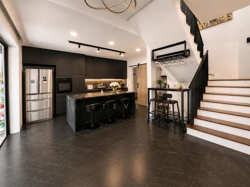 RARE 4,397SQFT FH CORNER TERRACE | MODERN REBUILT HOME | KOVAN, Hougang / Punggol / Sengkang, 5 Bedrooms, 3,800 sqft, Corner Terrace For Sale, by Steven Deng, 500259899 - Kitchen - PropertyGuru.com.sg