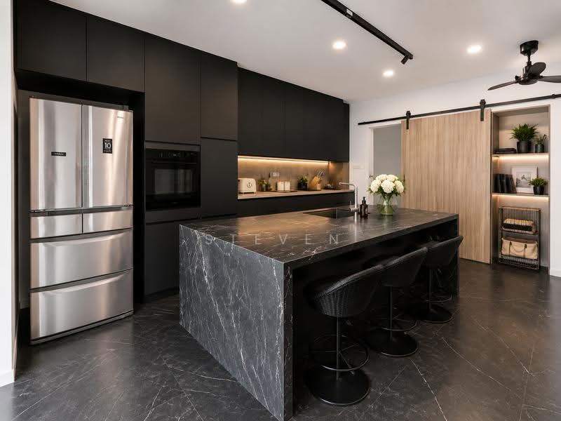 RARE 4,397SQFT FH CORNER TERRACE | MODERN REBUILT HOME | KOVAN, Hougang / Punggol / Sengkang, 5 Bedrooms, 3,800 sqft, Corner Terrace For Sale, by Steven Deng, 500259899 - Kitchen - PropertyGuru.com.sg