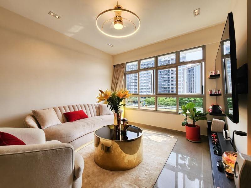 614A Tampines North Drive 1, 614A Tampines North Drive 1, Hougang / Punggol / Sengkang, 3 Bedrooms, 1,001 sqft, HDB Flat For Sale, by Zhi Wei Tan, 500259949 - Living Room - PropertyGuru.com.sg