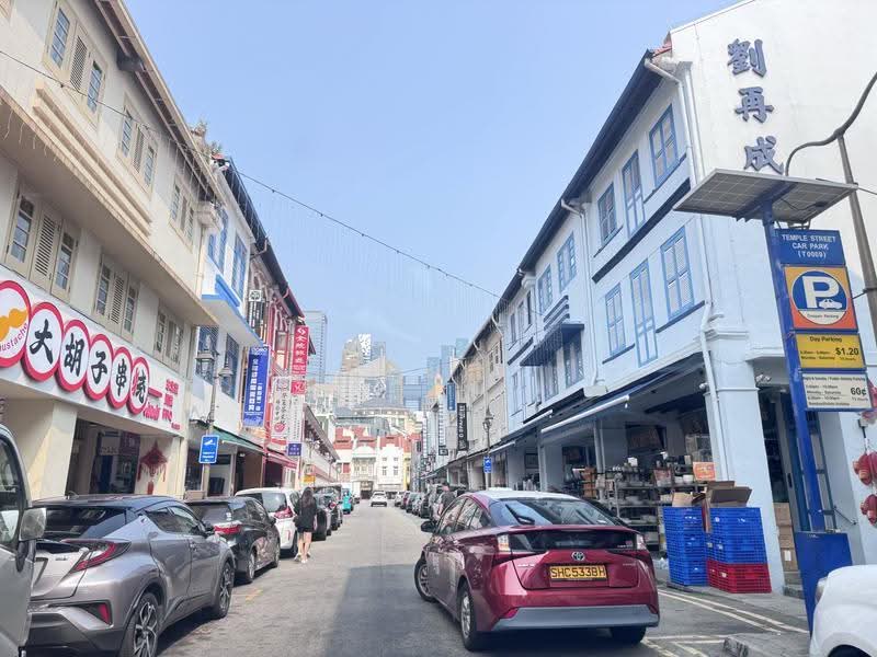 Heritage Ground Floor F&B in Chinatown, Chinatown / Tanjong Pagar, 1,500 sqft, Shop / Shophouse For Rent, by Kai Yue KX, 500260005 - Exterior - CommercialGuru.com.sg