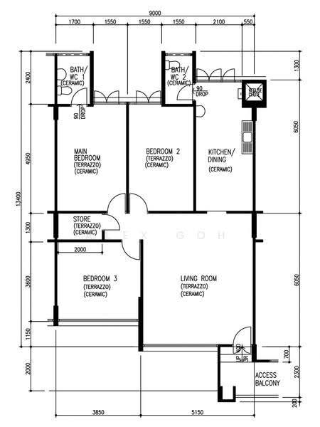 469 Tampines Street 44, 469 Tampines Street 44, Pasir Ris / Tampines, 3 Bedrooms, 1,119 sqft, HDB Flat For Sale, by Alex Goh, 500260108 - PropertyGuru.com.sg