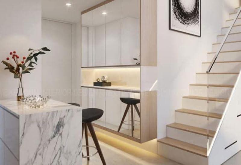 The Trilinq, Jalan Lempeng, Buona Vista / West Coast / Clementi New Town, 3 Bedrooms, 1,346 sqft, Condominium For Sale, by Louise Lim, 500260116 - Living/Dining - PropertyGuru.com.sg