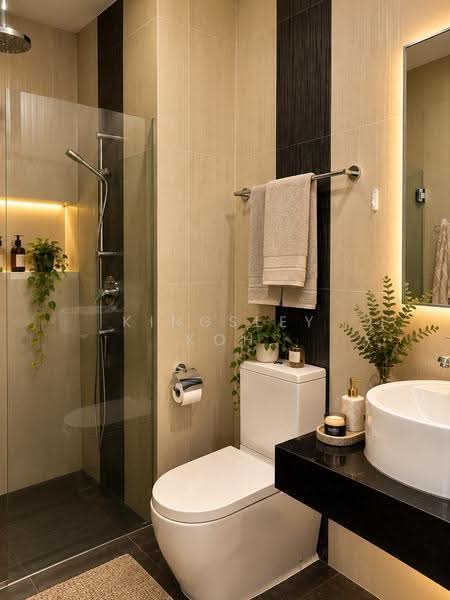 D19 Hougang / Punggol / Sengkang, Hougang / Punggol / Sengkang, 1 Bedroom, 420 sqft, Condominium For Sale, by Kingsley Koh, 500260124 - Bathroom - PropertyGuru.com.sg
