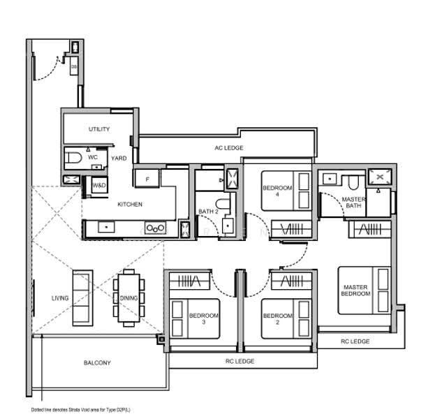 Hillock Green, 22-28 Lentor Central, Mandai / Upper Thomson, 4 Bedrooms, 1,313 sqft, Condominium For Sale, by Charlene Lim (林静龄), 500260141 - PropertyGuru.com.sg