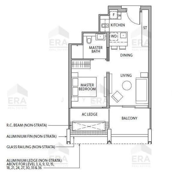 Riviere, 1 Jiak Kim Street, Alexandra / Commonwealth, 1 Bedroom, 560 sqft, Condominium For Sale, by Joyce Tan, 500260149 - PropertyGuru.com.sg