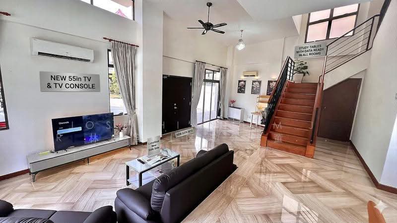 Chuan Villas, Chuan Close, Hougang / Punggol / Sengkang, 6 Bedrooms, 4,300 sqft, Terraced House For Rent, by Josephine Lim J R 林婕容 (区域分行董事 ), 500260154 - Living Room - PropertyGuru.com.sg