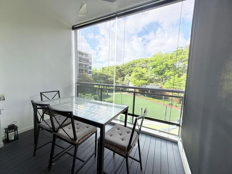 Parc Olympia, 60 Flora Drive, Changi Airport / Changi Village, 2 Bedrooms, 657 sqft, Condominium For Sale, by Melvin Chun, 500260167 - Balcony - PropertyGuru.com.sg