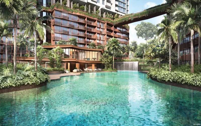 Lentor Hills Residences, Lentor Hills Road (Parcel A), Ang Mo Kio, Mandai / Upper Thomson, 3 Bedrooms, 1,098 sqft, Apartment For Sale, by Charlene Lim (林静龄), 500260232 - Pool - PropertyGuru.com.sg