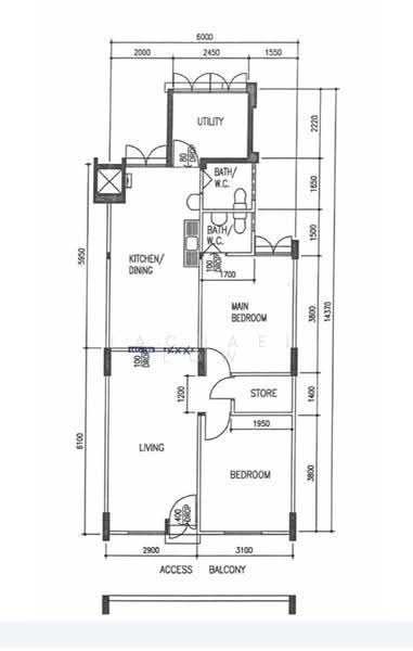 424 Ang Mo Kio Avenue 3, 424 Ang Mo Kio Avenue 3, Ang Mo Kio / Bishan / Thomson, 2 Bedrooms, 786 sqft, HDB Flat For Sale, by Rachael Low, 500260249 - PropertyGuru.com.sg