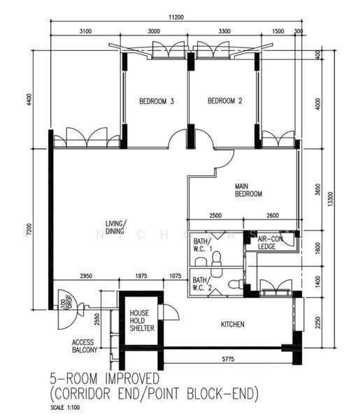 319C Anchorvale Drive, 319C 319C, Hougang / Punggol / Sengkang, 3 Bedrooms, 1,184 sqft, HDB Flat For Sale, by Nicholas Cho, 500260261 - PropertyGuru.com.sg