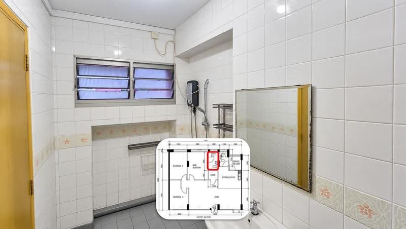 748 Pasir Ris Street 71, 748 Pasir Ris Street 71, Pasir Ris / Tampines, 4 Bedrooms, 1,130 sqft, HDB Flat For Sale, by Jerron Lim, 500260266 - Bathroom - PropertyGuru.com.sg