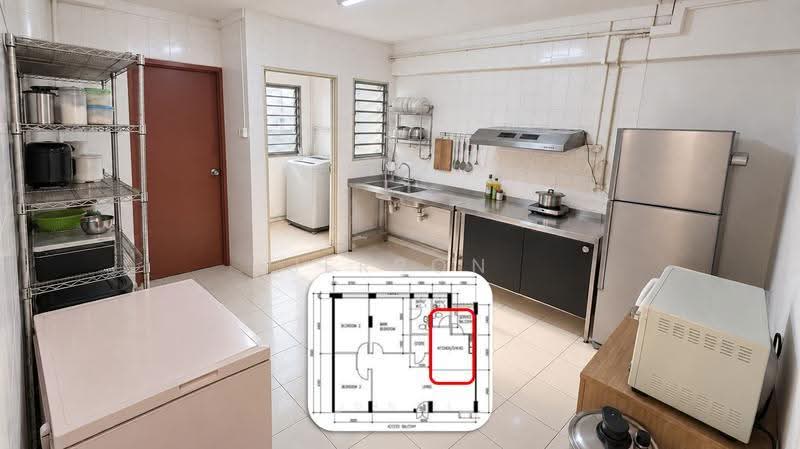748 Pasir Ris Street 71, 748 Pasir Ris Street 71, Pasir Ris / Tampines, 4 Bedrooms, 1,130 sqft, HDB Flat For Sale, by Jerron Lim, 500260266 - Kitchen - PropertyGuru.com.sg