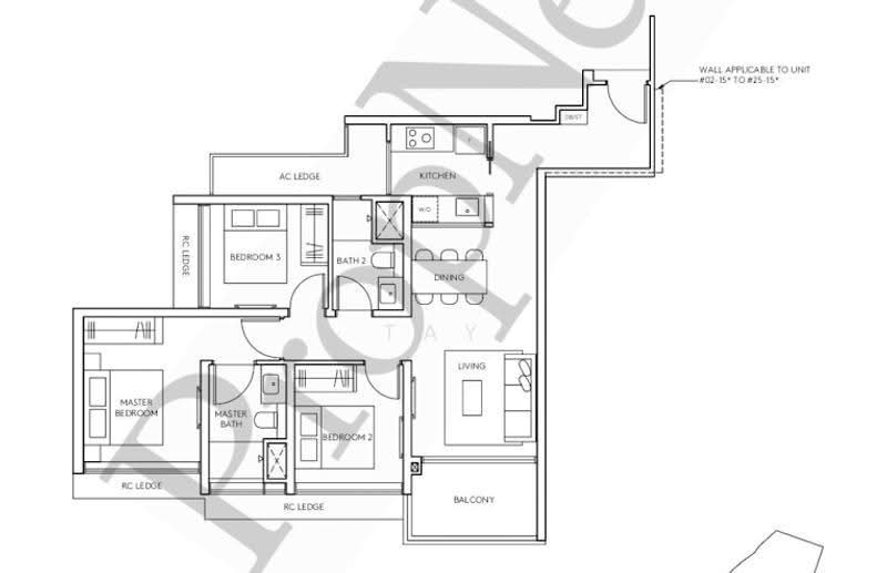 AMO Residence, 23 Ang Mo Kio Rise, Ang Mo Kio / Bishan / Thomson, 3 Bedrooms, 958 sqft, Condominium For Sale, by Tay Yixian, 500260267 - PropertyGuru.com.sg