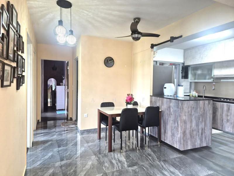 682A Edgedale Plains, 682A Edgedale Plains, Hougang / Punggol / Sengkang, 3 Bedrooms, 1,000 sqft, HDB Flat For Sale, by Lathiff Abdul, 500260307 - Dining Room - PropertyGuru.com.sg