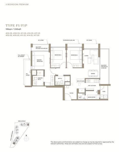 Super convenient to four malls, MRT interchange and expressways, Paya Lebar Road, Eunos / Geylang / Paya Lebar, 3 Bedrooms, 1,163 sqft, Condominium For Sale, by Farrand Hey, 500260428 - PropertyGuru.com.sg