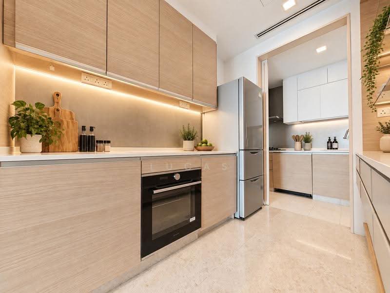 The Azure, 201 Ocean Drive, Harbourfront / Telok Blangah, 3 Bedrooms, 1,711 sqft, Condominium For Rent, by Lucas Leow, 500260438 - Kitchen - PropertyGuru.com.sg