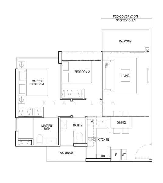North Park Residences, 25 Yishun Central 1, Sembawang / Yishun, 2 Bedrooms, 700 sqft, Condominium For Rent, by Ryan Low, 500260458 - PropertyGuru.com.sg