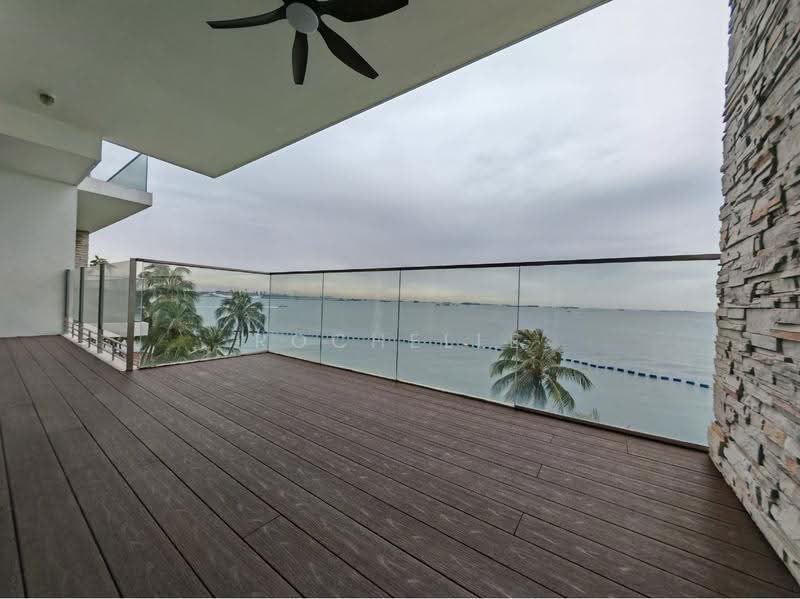 The Azure, 201 Ocean Drive, Harbourfront / Telok Blangah, 3 Bedrooms, 1,711 sqft, Condominium For Rent, by Rochelle De S Meegolle, 500260498 - Balcony - PropertyGuru.com.sg