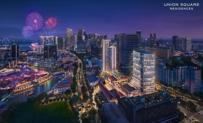 Union Square Residences, 28 Havelock Road,, Boat Quay / Raffles Place / Marina, 2 Bedrooms, 700 sqft, Condominium For Sale, by Guna Goh, 500260499 - PropertyGuru.com.sg