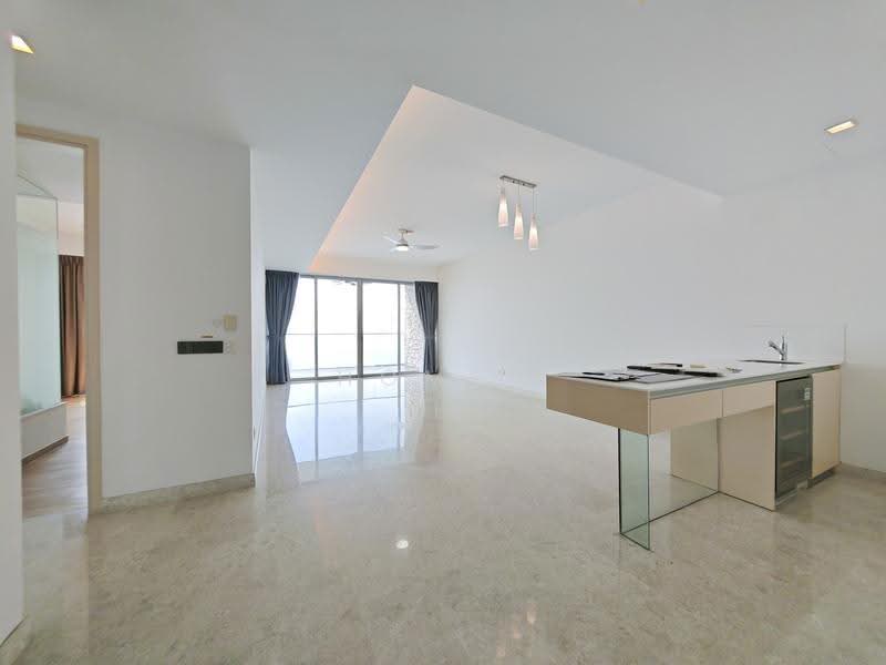 3BR Sea Facing at Sentosa with private lift, Harbourfront / Telok Blangah, 3 Bedrooms, 1,711 sqft, Apartment For Rent, by Homer Lau, 500260517 - Living Room - PropertyGuru.com.sg