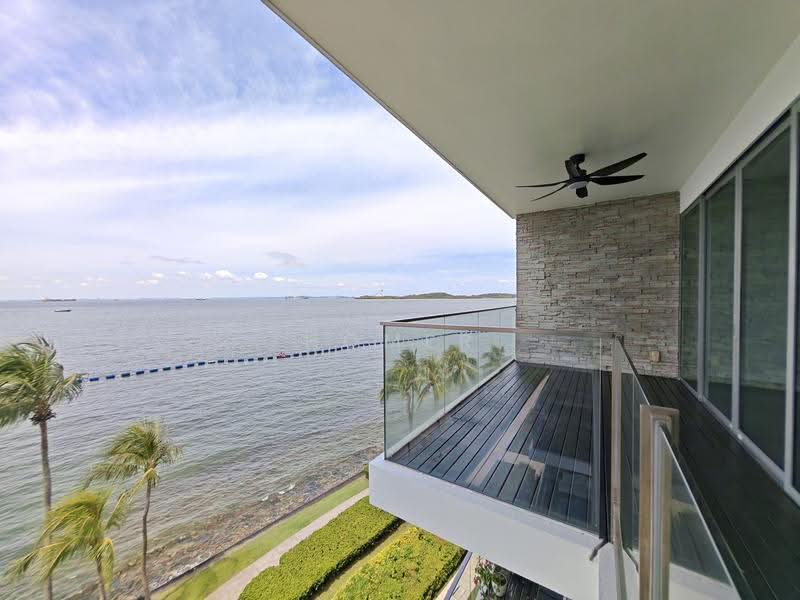 3BR Sea Facing at Sentosa with private lift, Harbourfront / Telok Blangah, 3 Bedrooms, 1,711 sqft, Apartment For Rent, by Homer Lau, 500260517 - Balcony - PropertyGuru.com.sg