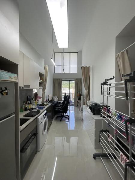 The Botany at Dairy Farm, 5 Dairy Farm Walk, Dairy Farm / Bukit Panjang / Choa Chu Kang, 1 Bedroom, 710 sqft, Condominium For Rent, by Angeline Chan, 500260554 - Living Area with Double Volume Ceiling - PropertyGuru.com.sg
