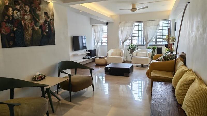 161 Mei Ling Street, 161 Mei Ling Street, Alexandra / Commonwealth, 2 Bedrooms, 775 sqft, HDB Flat For Sale, by Lee Kim Buk, 500260562 - Living Room - PropertyGuru.com.sg