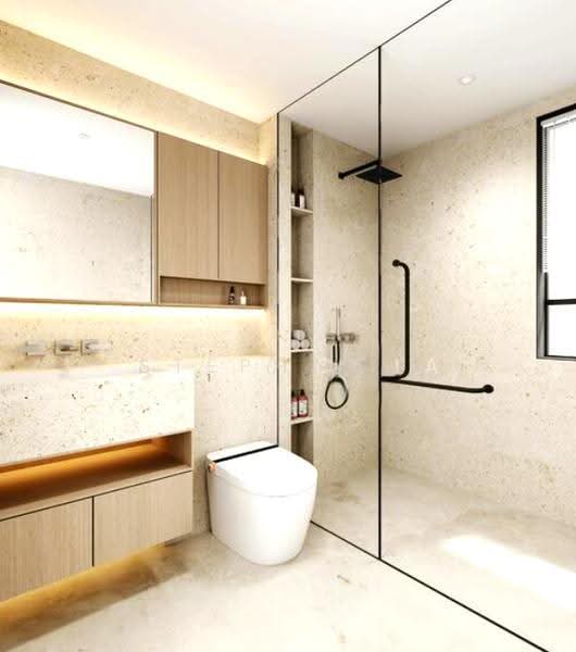 Brand New Terrace at Sembawang Hills Estate, Private Life, All Ensuites, great layout, Ang Mo Kio / Bishan / Thomson, 6 Bedrooms, 4,526 sqft, Terraced House For Sale, by Stephanie Tok, 500260595 - Bathroom - PropertyGuru.com.sg