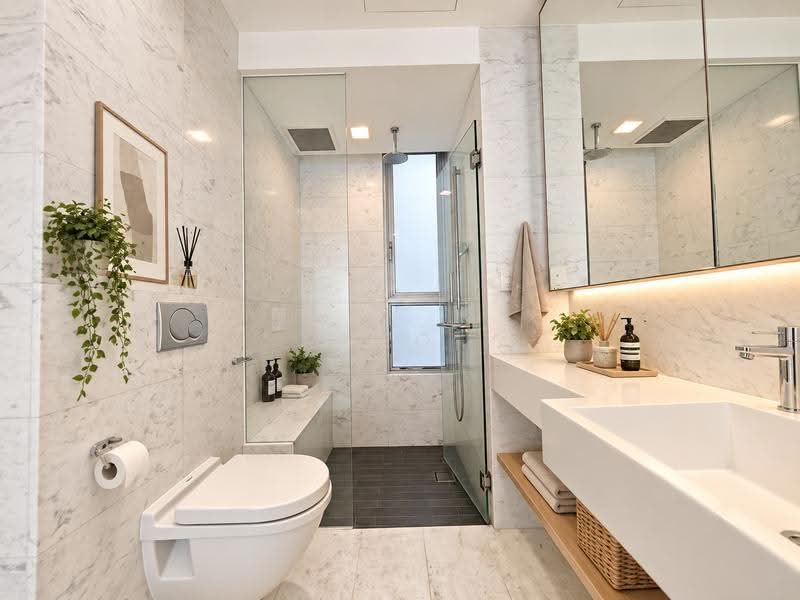The Azure, 201 Ocean Drive, Harbourfront / Telok Blangah, 3 Bedrooms, 1,711 sqft, Condominium For Rent, by Yeo Yong Peng, 500260597 - Bathroom - PropertyGuru.com.sg