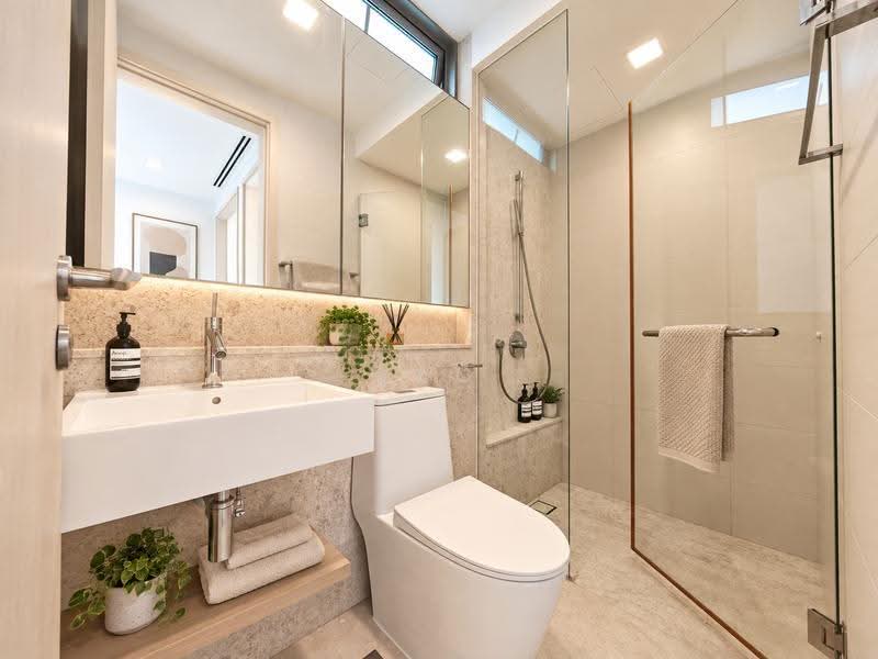 The Azure, 201 Ocean Drive, Harbourfront / Telok Blangah, 3 Bedrooms, 1,711 sqft, Condominium For Rent, by Yeo Yong Peng, 500260597 - Bathroom - PropertyGuru.com.sg