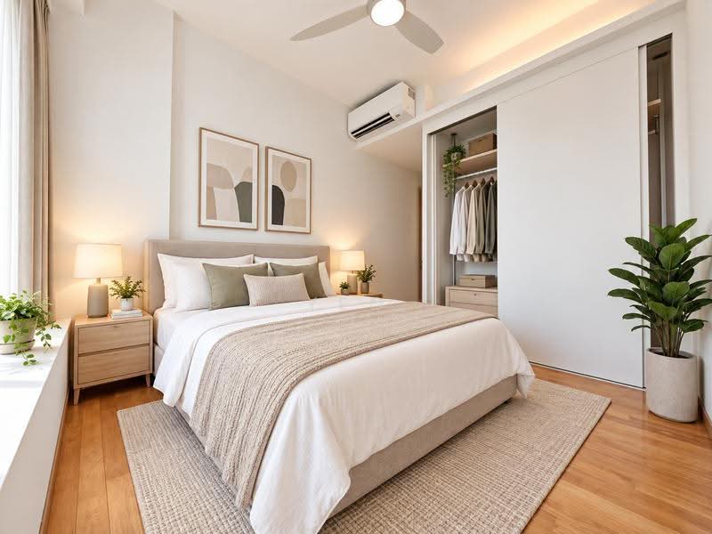 The Azure, 201 Ocean Drive, Harbourfront / Telok Blangah, 3 Bedrooms, 1,711 sqft, Condominium For Rent, by Yeo Yong Peng, 500260597 - Bedroom - PropertyGuru.com.sg