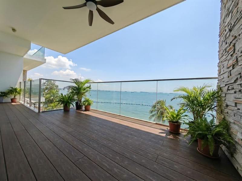 The Azure, 201 Ocean Drive, Harbourfront / Telok Blangah, 3 Bedrooms, 1,711 sqft, Condominium For Rent, by Michelle Tan, 500260613 - Balcony - PropertyGuru.com.sg