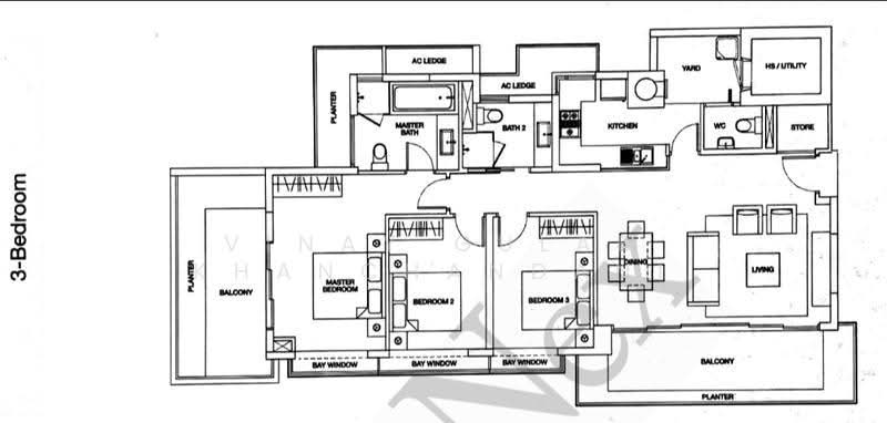 Vertis, 20 Amber Gardens, East Coast / Marine Parade, 3 Bedrooms, 1,658 sqft, Condominium For Rent, by Vinay Gulab Khanchandani ( Vincent ), 500260654 - PropertyGuru.com.sg