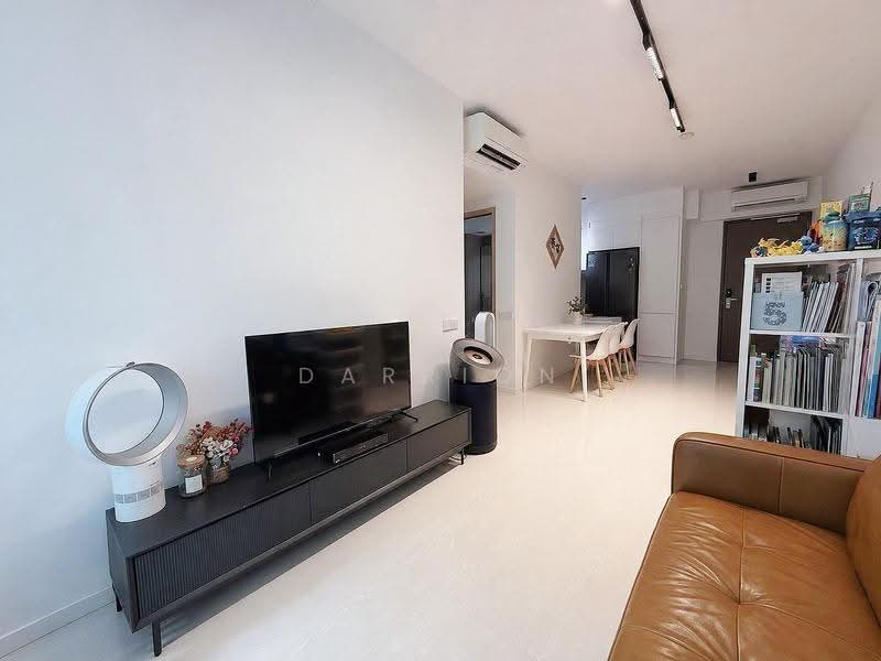 Treasure at Tampines, 57 Tampines Lane, Pasir Ris / Tampines, 2 Bedrooms, 678 sqft, Condominium For Sale, by Darrion Lau, 500260658 - Living Room - PropertyGuru.com.sg