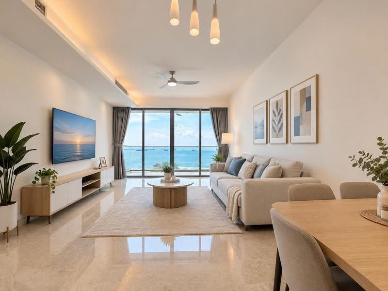 The Azure, 201 Ocean Drive, Harbourfront / Telok Blangah, 3 Bedrooms, 1,711 sqft, Condominium For Rent, by Zach Lin, 500260721 - PropertyGuru.com.sg