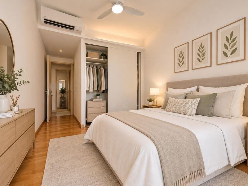 The Azure, 201 Ocean Drive, Harbourfront / Telok Blangah, 3 Bedrooms, 1,711 sqft, Condominium For Rent, by Zach Lin, 500260721 - Bedroom - PropertyGuru.com.sg