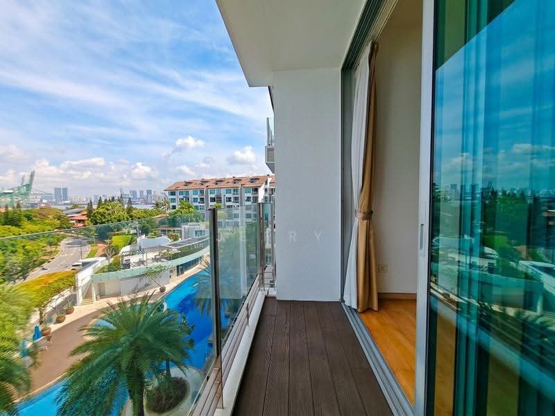 The Azure, 201 Ocean Drive, Harbourfront / Telok Blangah, 3 Bedrooms, 1,711 sqft, Condominium For Rent, by Jerry Lin, 500260725 - Balcony - PropertyGuru.com.sg