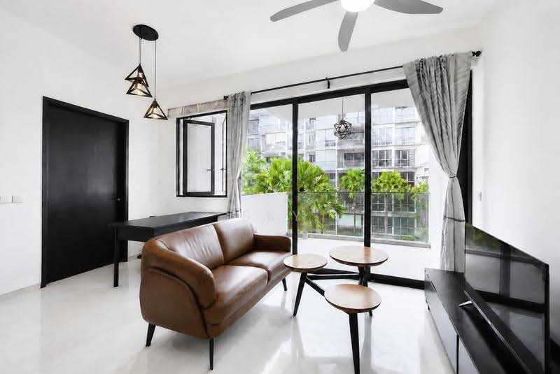 The Inflora, 55 Flora Drive, Changi Airport / Changi Village, 1 Bedroom, 463 sqft, Condominium For Sale, by Sky Chiu, 500260734 - Living Room - PropertyGuru.com.sg