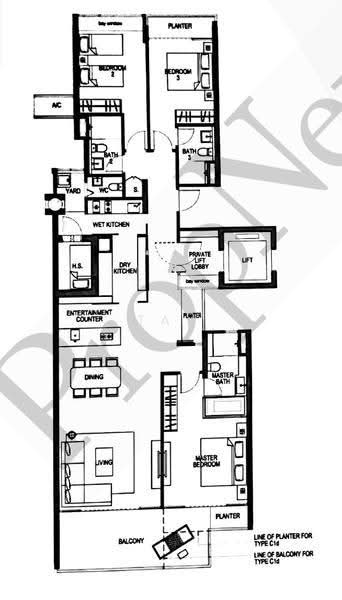 The Azure, 201 Ocean Drive, Harbourfront / Telok Blangah, 3 Bedrooms, 1,711 sqft, Condominium For Rent, by Tay Yixian, 500260736 - PropertyGuru.com.sg