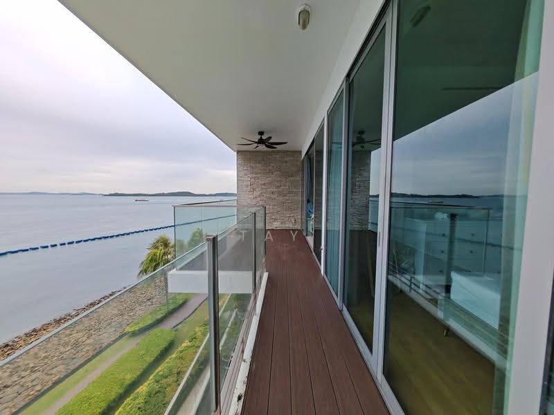 The Azure, 201 Ocean Drive, Harbourfront / Telok Blangah, 3 Bedrooms, 1,711 sqft, Condominium For Rent, by Tay Yixian, 500260736 - Balcony - PropertyGuru.com.sg